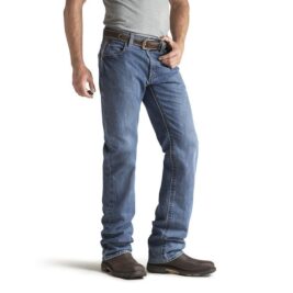 Ariat Flame-Resistant M3 Loose Fit Jean – Light Wash