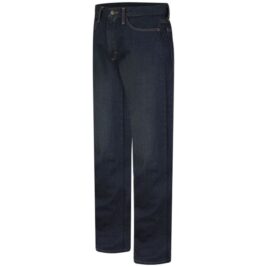Bulwark Flame-Resistant Straight-Fit Sanded Denim Jean