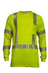DRIFIRE Vizable FR Hi-Vis Dual Hazard Long Sleeve T-Shirt