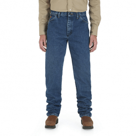 Wrangler® Original Fit Flame-Resistant Stonewash Jean
