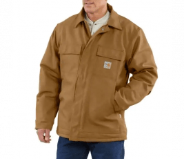 Carhartt FR Duck Traditional Quilt-Lined Coat