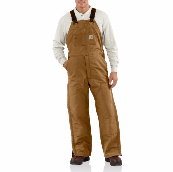 Carhartt FlameResistant Unlined Duck Bib Overall GenPac Apparel