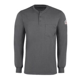 Bulwark Men’s Lightweight Flame-Resistant Henley