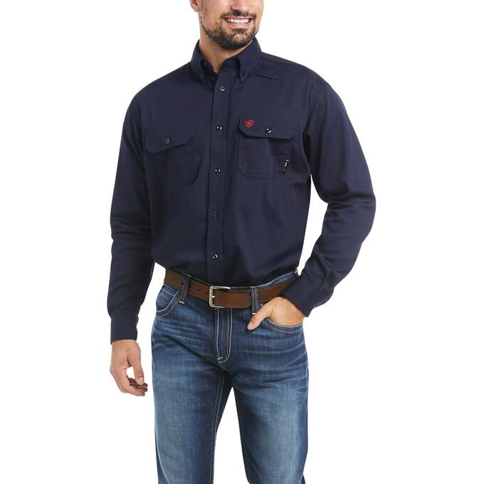 Ariat FlameResistant Solid Work Shirt GenPac Apparel