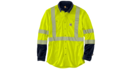 Carhartt Flame-Resistant Hi-Vis Force Hybrid Shirt