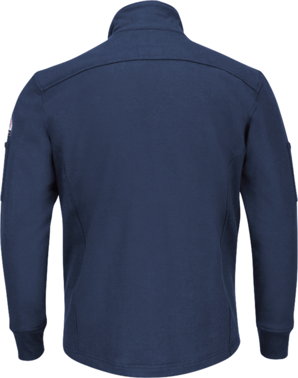 Bulwark Men’s Fleece FlameResistant ZipUp Jacket GenPac Apparel