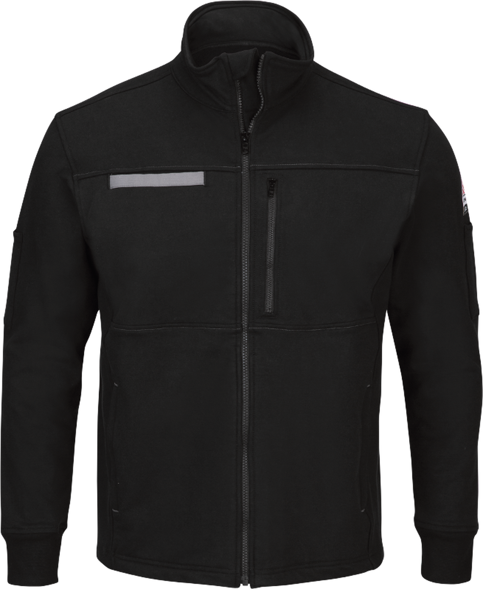 Bulwark Men's Fleece Flame-Resistant Zip-Up Jacket – GenPac Apparel