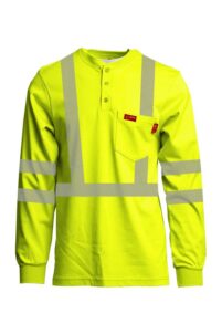 Lapco FR Hi-Vis Henley – Class 2