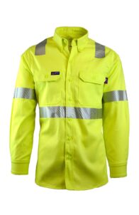 Lapco FR Hi-Vis Uniform Shirt – Class 2