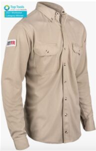 Lakeland High Performance Flame Resistant Knit Button-Up Shirt