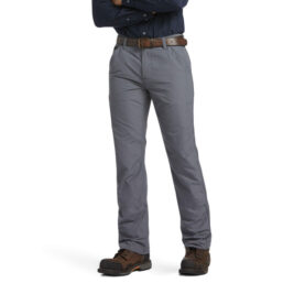 Ariat Flame Resistant M5 Duralight Ripstop Stackable Straight Leg Pant – Grey