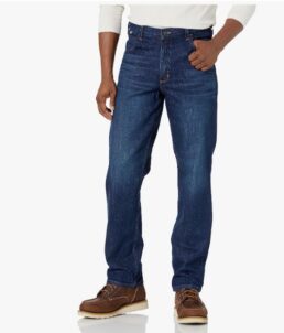 Carhartt Men’s Flame-Resistant Rugged Flex Straight Fit 5-Pocket Jean