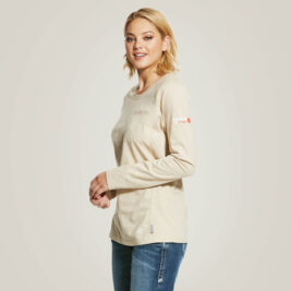 Ariat Womens Flame Resistant Air Crew Long Sleeve T-Shirt