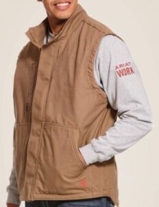 Ariat FR Workhorse Insulated Vest Khaki
