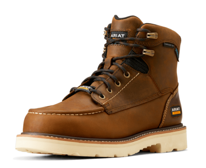 Ariat Rebar Lift 6″ Waterproof Composite Toe Work Boot  display picture 2