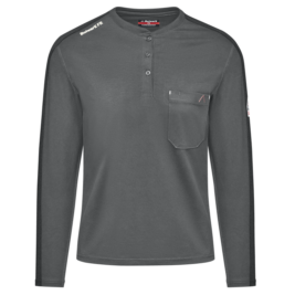 Bulwark Women’s Flame Resistant Flex Knit Henley with Pocket